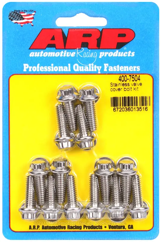 Arp Ss Valve Cover Bolt Kit 1