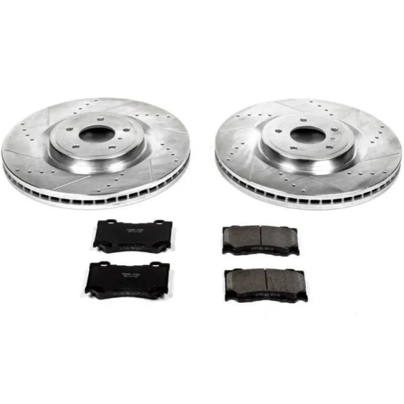 Power Stop 09-13 Infiniti Fx50 Front Z23 Evolution Sport Brake Kit 1