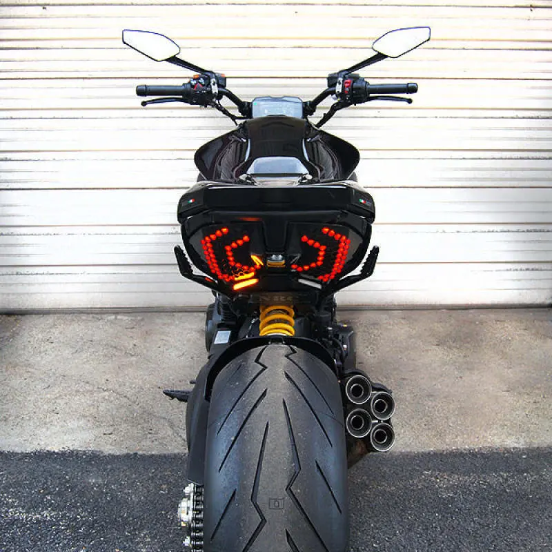 New Rage Cycles 23+ Ducati Diavel V4 Fender Eliminator Kit 1