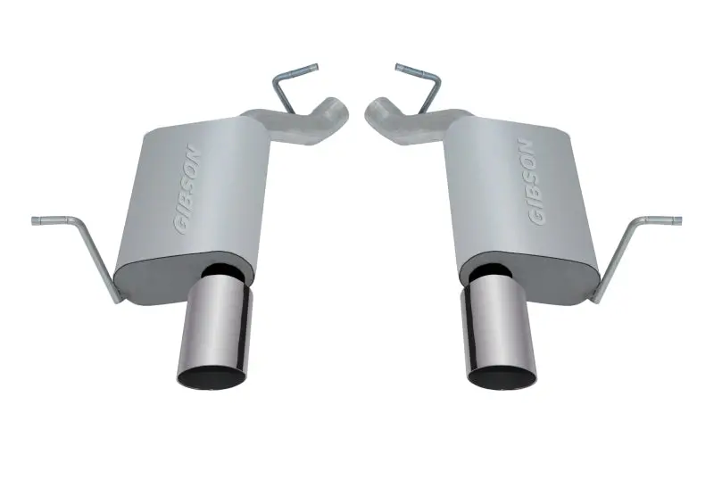 Gibson 11-18 Jeep Grand Cherokee Laredo 3.6L 2.25In Axle-Back Dual Exhaust - Stainless 1