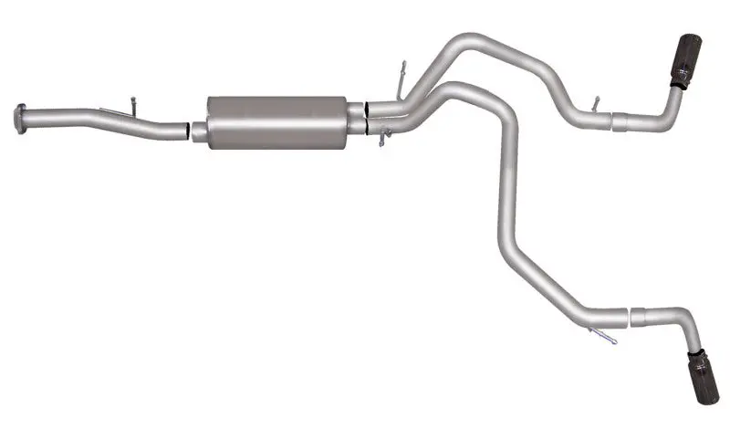 Gibson 07-12 Chevrolet Avalanche Ls 5.3L 2.25In Cat-Back Dual Extreme Exhaust - Aluminized 1