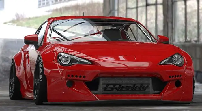 Greddy 13+ Scion Fr-S Version 2 Greddy X Rocket Bunny 86 Aero Front Bumper Grill Mesh Only 1