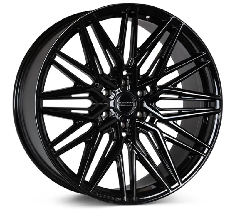 Vossen Hf6-5 22X9.5 / 6X139.7 / Et30 / Deep Face / 95.1 - Gloss Black Wheel 1