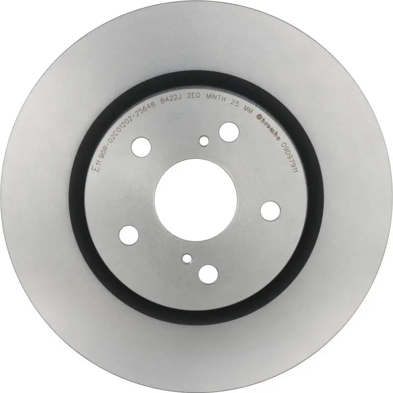 Brembo 2022 Volvo C40 Recharge/21-22 Volvo Xc40 Recharge/16-22 Volvo Xc90 Rear Uv Coated Rotor 1