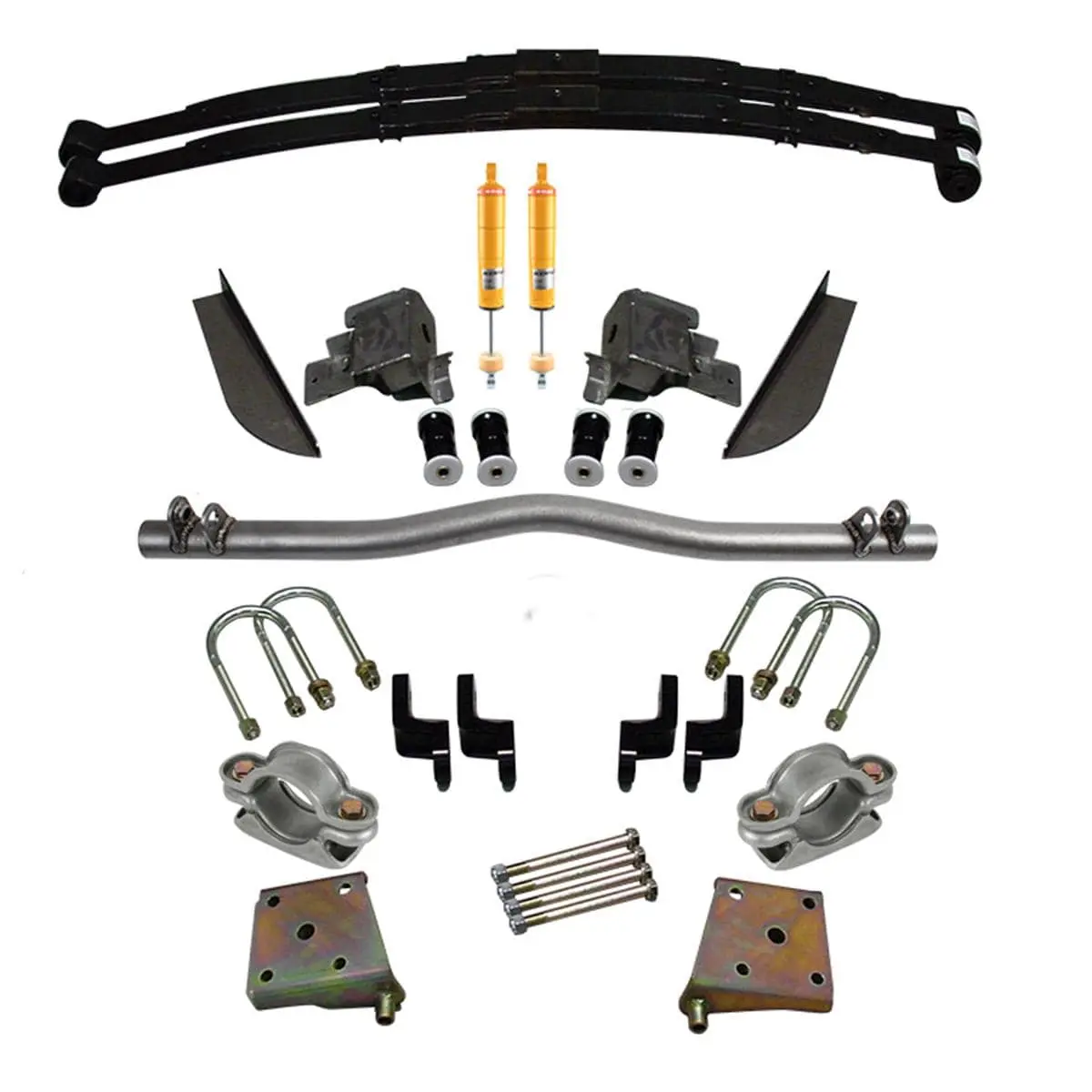 Detroit Speed Mini-Tub Leaf Spring Conversion Kit – Rear Suspension Upgrade 1