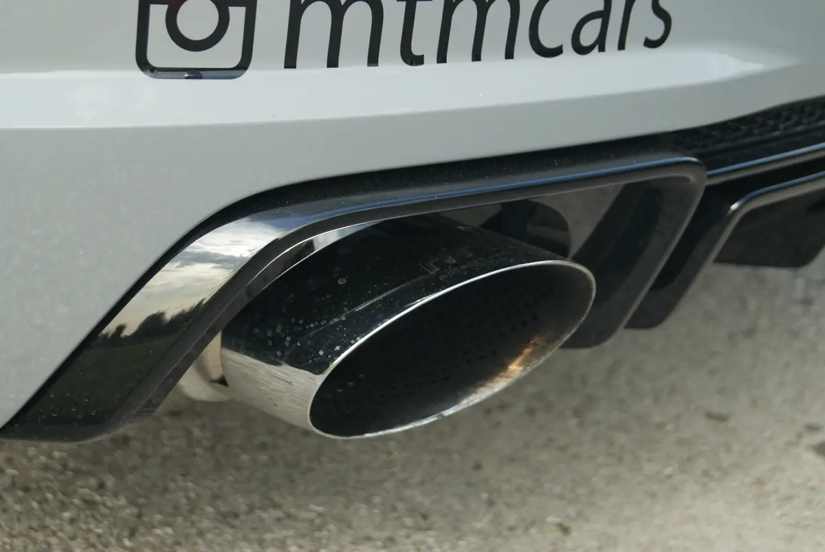 Mtm Exhaust System Cat Back Ttrs 8S Stainless Steel With Throttle Valve And Tailpipes 1