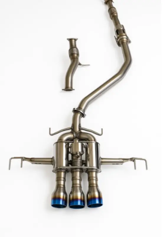 Invidia 24+ Acura Integra Type-S De5 R400 Cat-Back Exhaust System - Single Layer Ti Tip 1