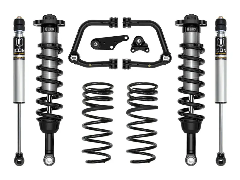 Icon 2024 Toyota Land Cruiser 250 Series Stage 2 Tubular Suspension System, 1.25-3In Lift 1