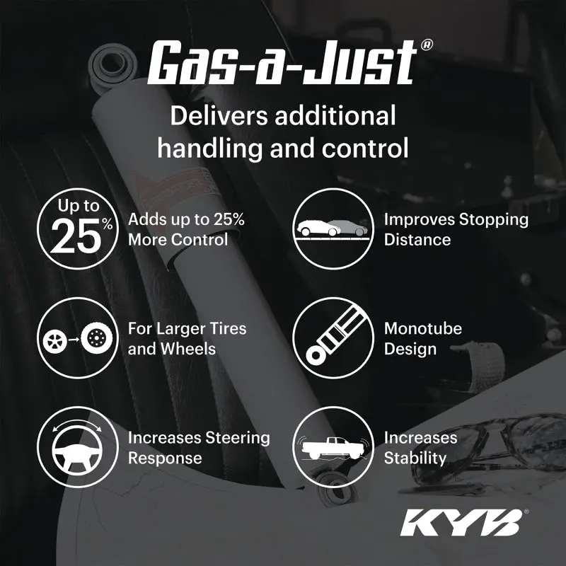 Kyb 21-23 Ford Mustang Mach-E Gas-A-Just Gas Shock - Rear 1