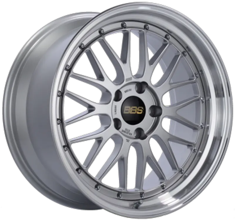 Bbs Lm 20X9.5 5X112 Et8 Diamond Silver Wheel 67Mm Pfs/Clip Required 1