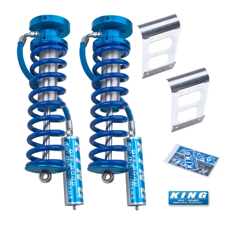 King Shocks 2005+ Ford F-250/F-350 4Wd Front 2.5 Dia Remote Reservoir Coilover Conversion (Pair) 2