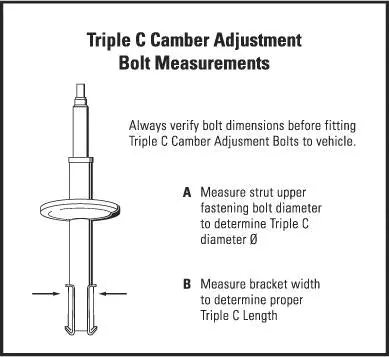 H&R Tc114 Triple Camber Adjustment Bolts - 14Mm 1