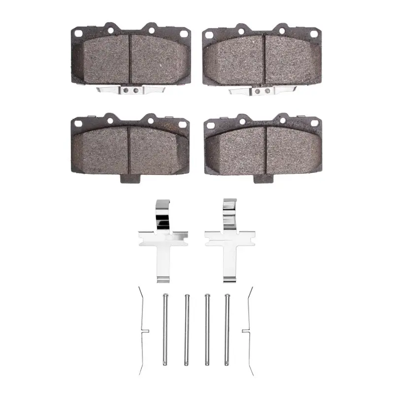 Dfc 06-07 Subaru Impreza Front Active Performance Pads And Hardware Kit 1