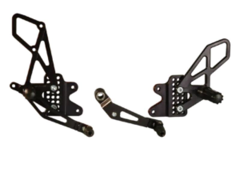 Vortex Racing 6-10 Suzuki Gsx-R600, Gsx-R750 Rear Set- Black 1