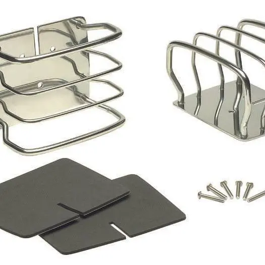 Kentrol 76-06 Jeep Wrangler Yj/Tj Taillight Guard Pair Cj - Polished Silver 1