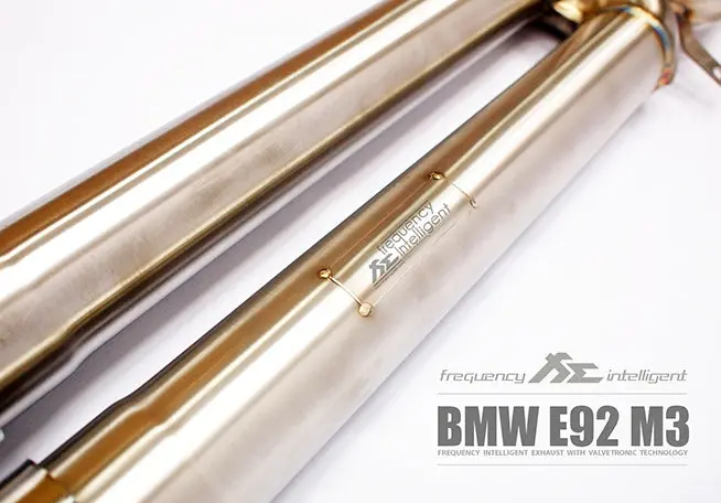 Fi Exhaust Bmw M3 E90/E92 Catless Pipe + Mid X Pipe 1