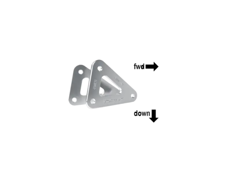 Vortex Racing 07-23 Honda Cbr600 Rr Lowering Link Kit- Silver 1