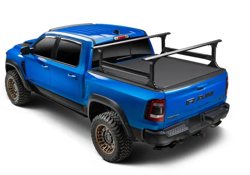 Bak 19-24 Dodge Ram (W/O Ram Box) Revolver X4ts 5.7Ft Bed Cover W/T-Slot Rails 1