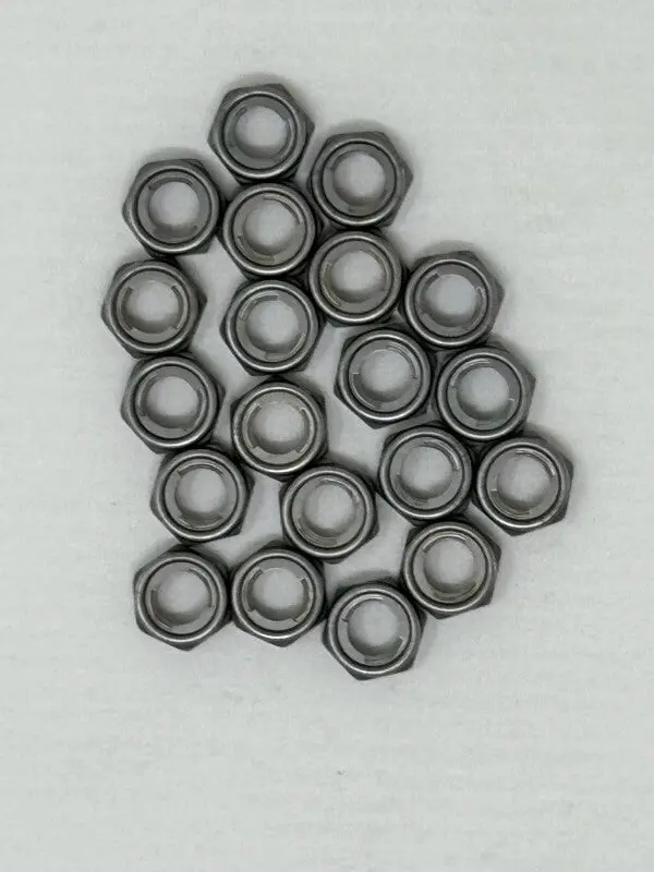 Kyb 02-14 Honda/ Kawasaki/ Suzuki/ Yamaha Front Fork Lock Nut 8 Mm - 20 Pack 1