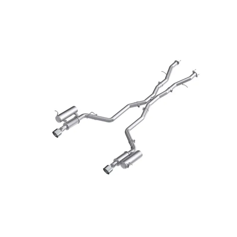 Mbrp 2011+ Dodge Durango Al Series 3.0In Cat-Back Dual Rear Exit Exhaust 1