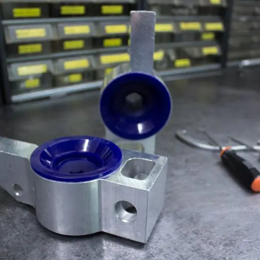 Superpro 2012 Volkswagen Golf R Base Front Lower Inner Rearward Control Arm Bushing & Mount Assembly 1