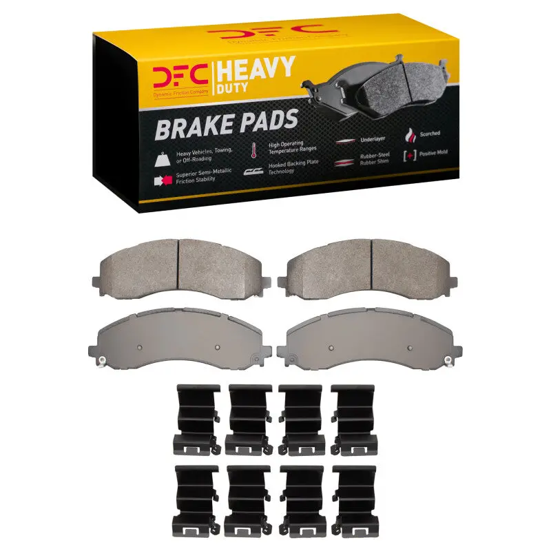 Dfc 19-25 Ram 2500 Front Heavy Duty Pads And Hardware Kit 1