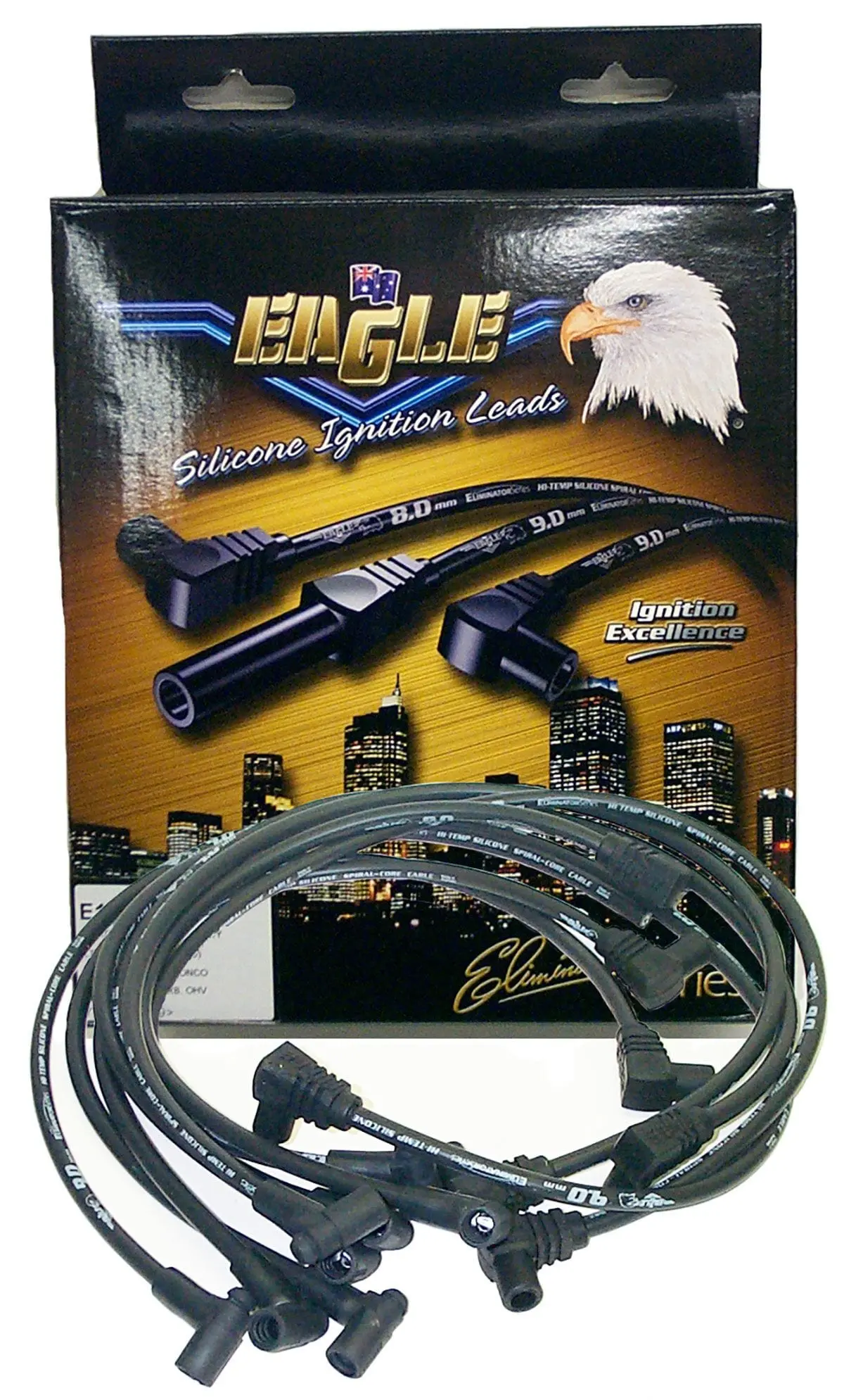 Eliminator Series I 9Mm Over-Valve-Cover Spark Plug Wire Set – Red (Ele9814R) 1