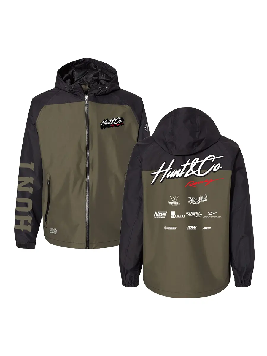 Hunt & Co Sponsor Embroidered Windbreaker 1