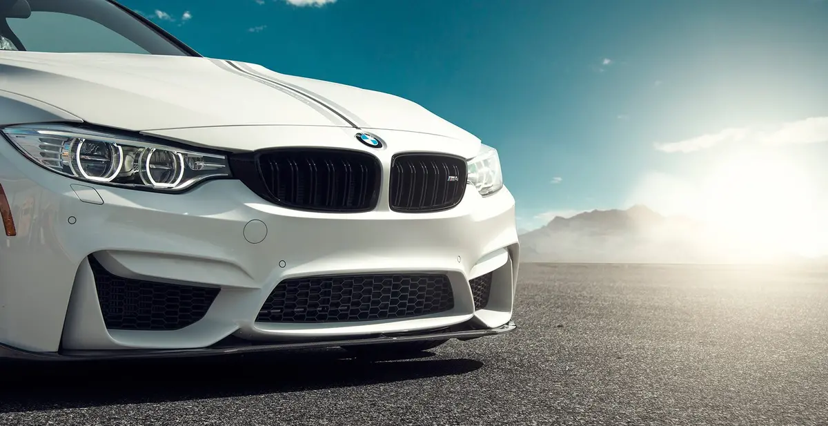 Vorsteiner Evo Aero Front Spoiler Carbon Fiber Pp 2X2 Glossy For Bmw F8x M3/M4 1