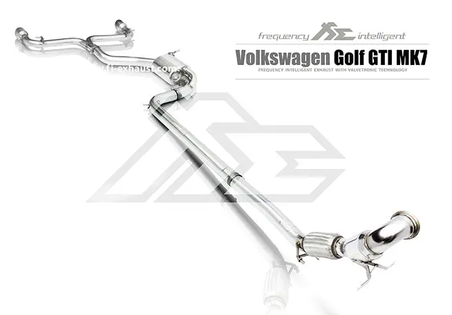 Fi Exhaust Vw Golf Gti Mk7, Mk7.5 Downpipe 1