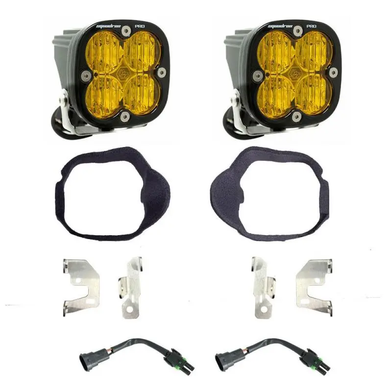 Baja Designs 19-22 Mercedes Benz Sprinter Squadron Pro Fog Pocket Light Kit 1