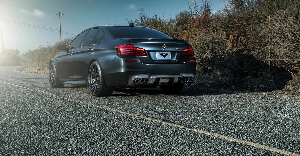 Vorsteiner Vrs Aero Rear Diffuser Carbon Fiber Pp 1X1 Glossy For Bmw F10 M5 1