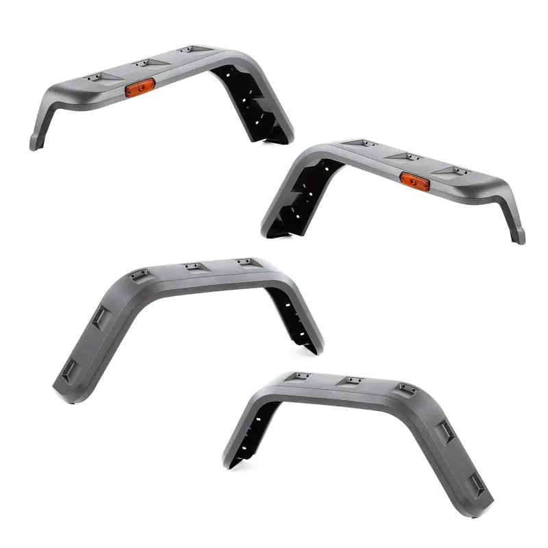Rugged Ridge Hurricane Fender Flare Kit 97-06 Jeep Wrangler Tj 1