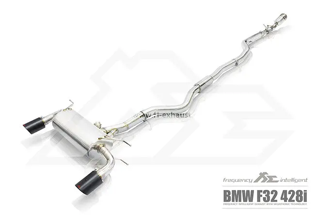 Fi Exhaust Bmw F32 420I/428I N20 Front Pipe + Mid Pipe + Valvetronic Muffler + Tips 1