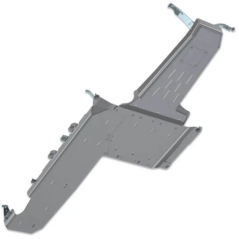Artec Industries 2022-2025 Jeep Wrangler Jlu Sahara Jlu Full Bellypan - 4 Door 392 Hemi Aluminum 1