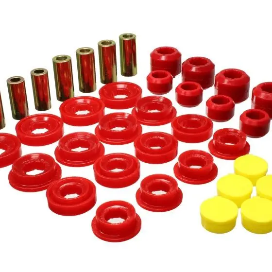 Energy Suspension 03-09 Ram 1500 Pickup 4Wd Control Arm Bushing Set - Red 1