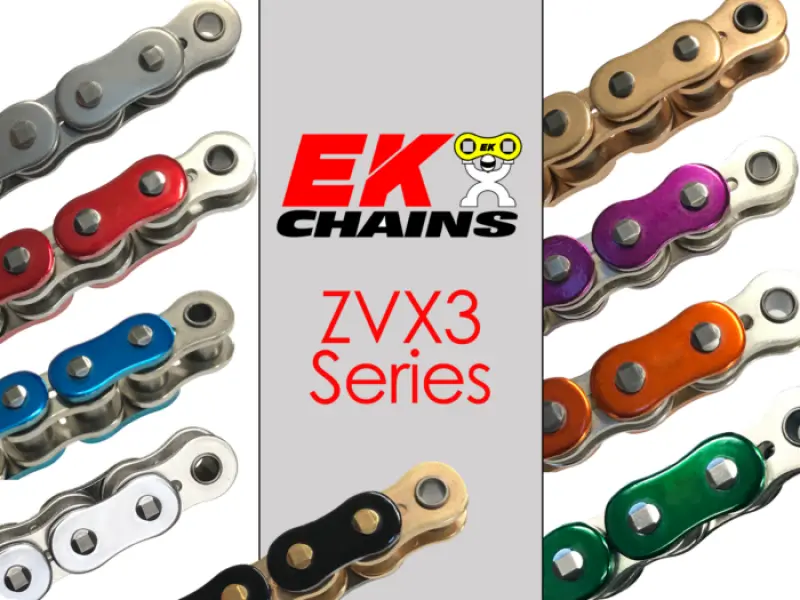 Vortex Racing Ek 520 Zvx3 Rivet Master 150 Links- Gold 1