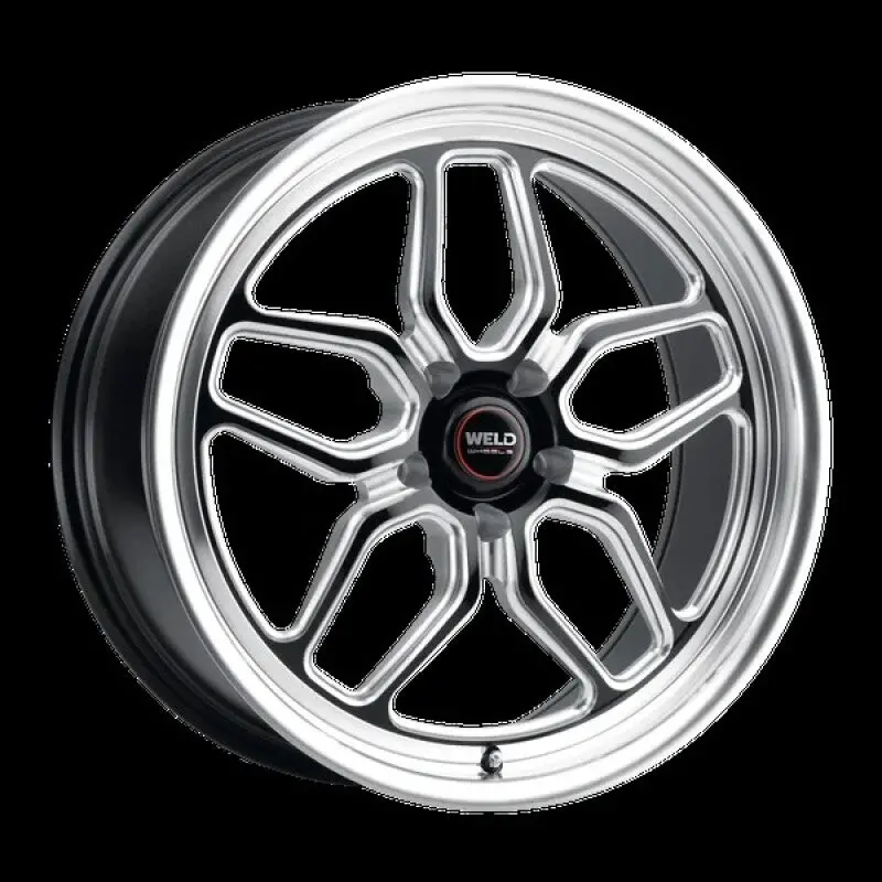 Weld Racing Laguna Drag - 18X5 / 5X114.3 / Et -23 / Bs 2.1 / 78.1 Cb - Gloss Black Mille Dia 1