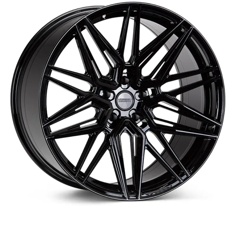 Vossen Hf-7 20X9.5 / 5X114.3 / Et25 / Deep Face / 73.1 - Gloss Black Wheel 1