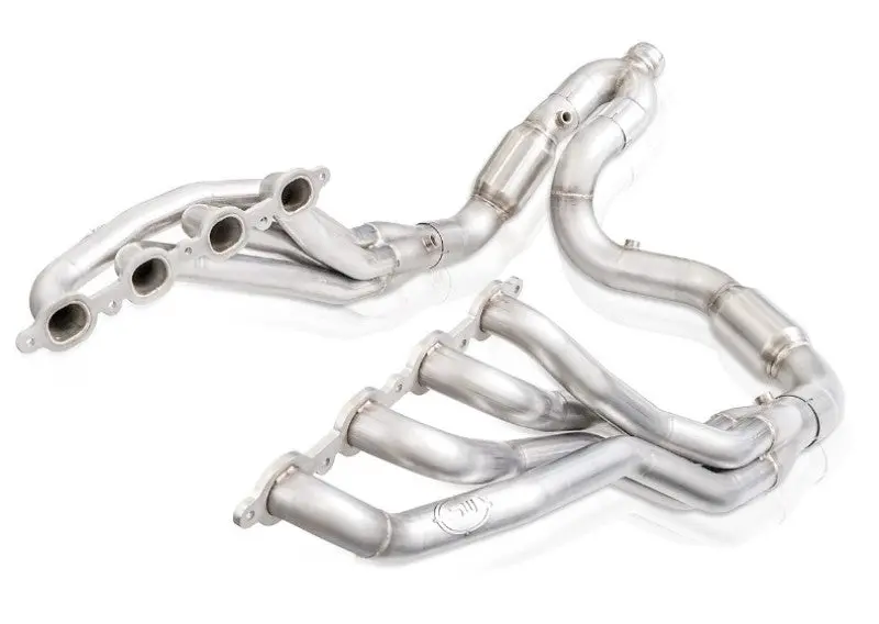 Stainless Works 2019+ Chevrolet Silverado 5.3L Catted Headers 1-7/8In Primaries 3In Leads Y-Pipe 1