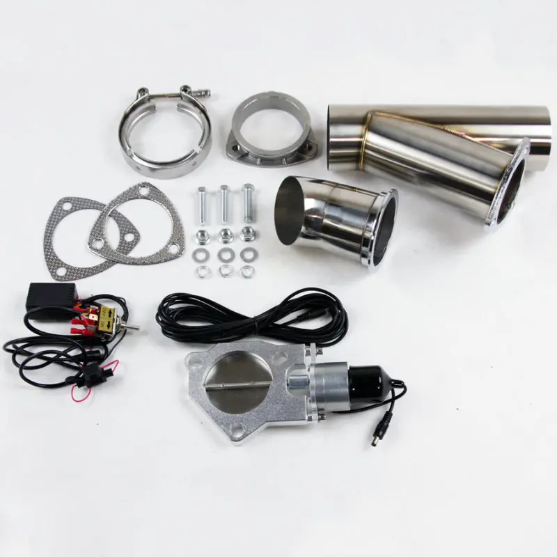Granatelli 4.0In Stainless Steel Electronic Exhaust Cutout 1