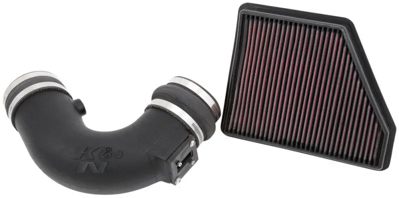 K&N Fipk 10-14 Chevy Camaro V8 6.2L Performance Intake Kit 1