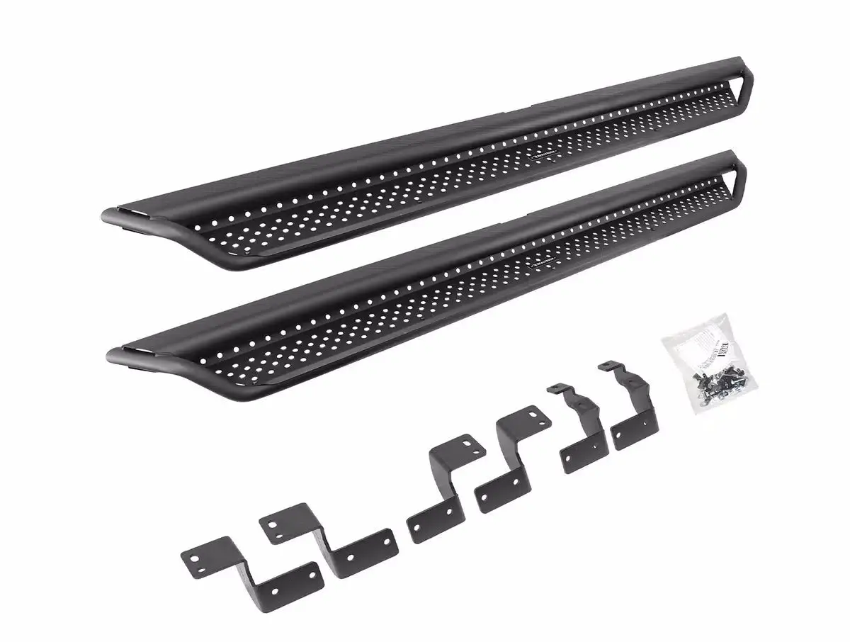Go Rhino 14-23 Toyota 4Runner Dominator Extreme D1 Sidesteps - Complete Kit W/ Sidestep & Brackets 1