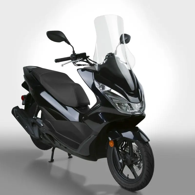 National Cycle 15-18 Honda Pcx150/125 Scooter Wave Mid/Std. Windshield-Clear 1