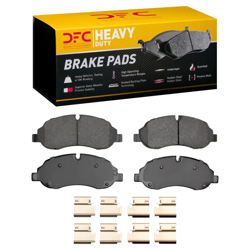 Dfc 15-25 Ford Transit-350 Hd/Drw Front Heavy Duty Pads And Hardware Kit 1