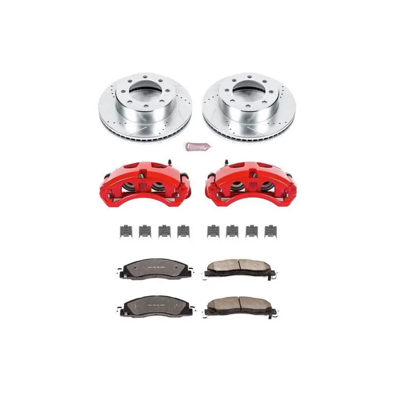Power Stop 09-10 Dodge Ram 2500 Front Z36 Truck & Tow Kit W/Cals 1
