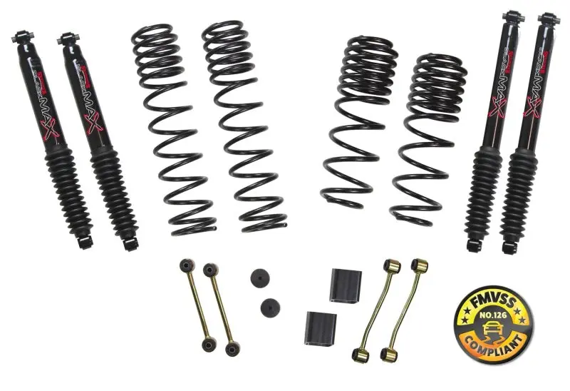 Skyjacker 2018 Jeep Wrangler Jl 4 Door 4Wd (Non-Rubicon) Long Travel 2 Stage 2In-2.5In Coil System 1