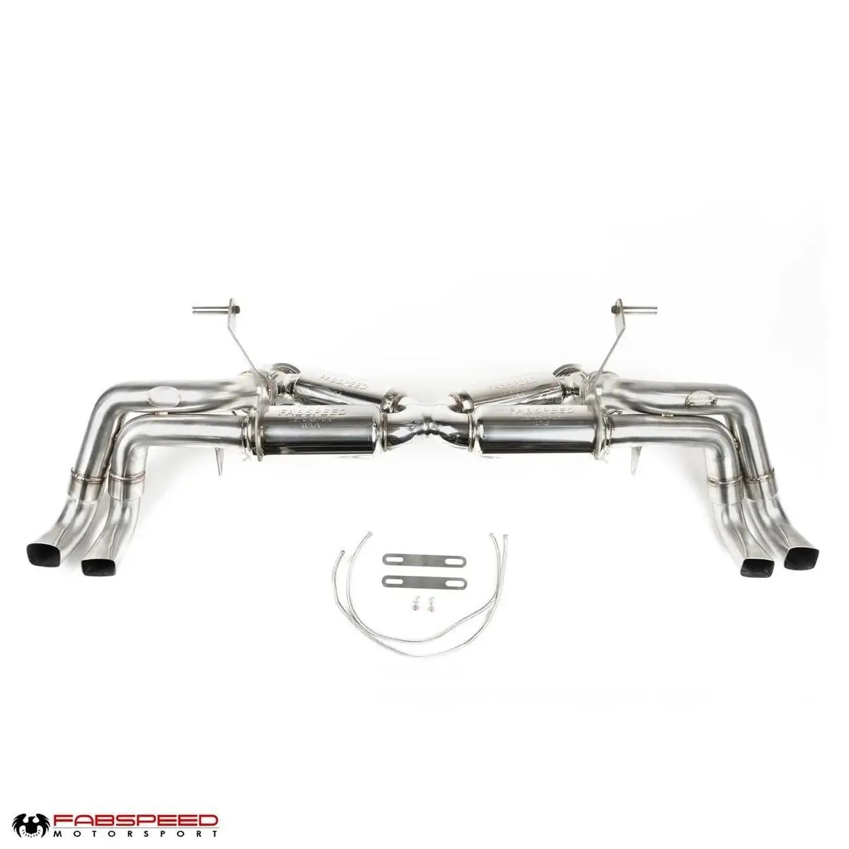 Fabspeed Audi R8 V10 Valvetronic Supersport X-Pipe Exhaust System (2016 - 2018) 1