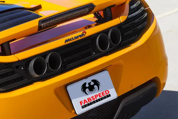 Fabspeed Mclaren Mp4-12C Supersport X-Pipe Exhaust System (2011-2014) 1