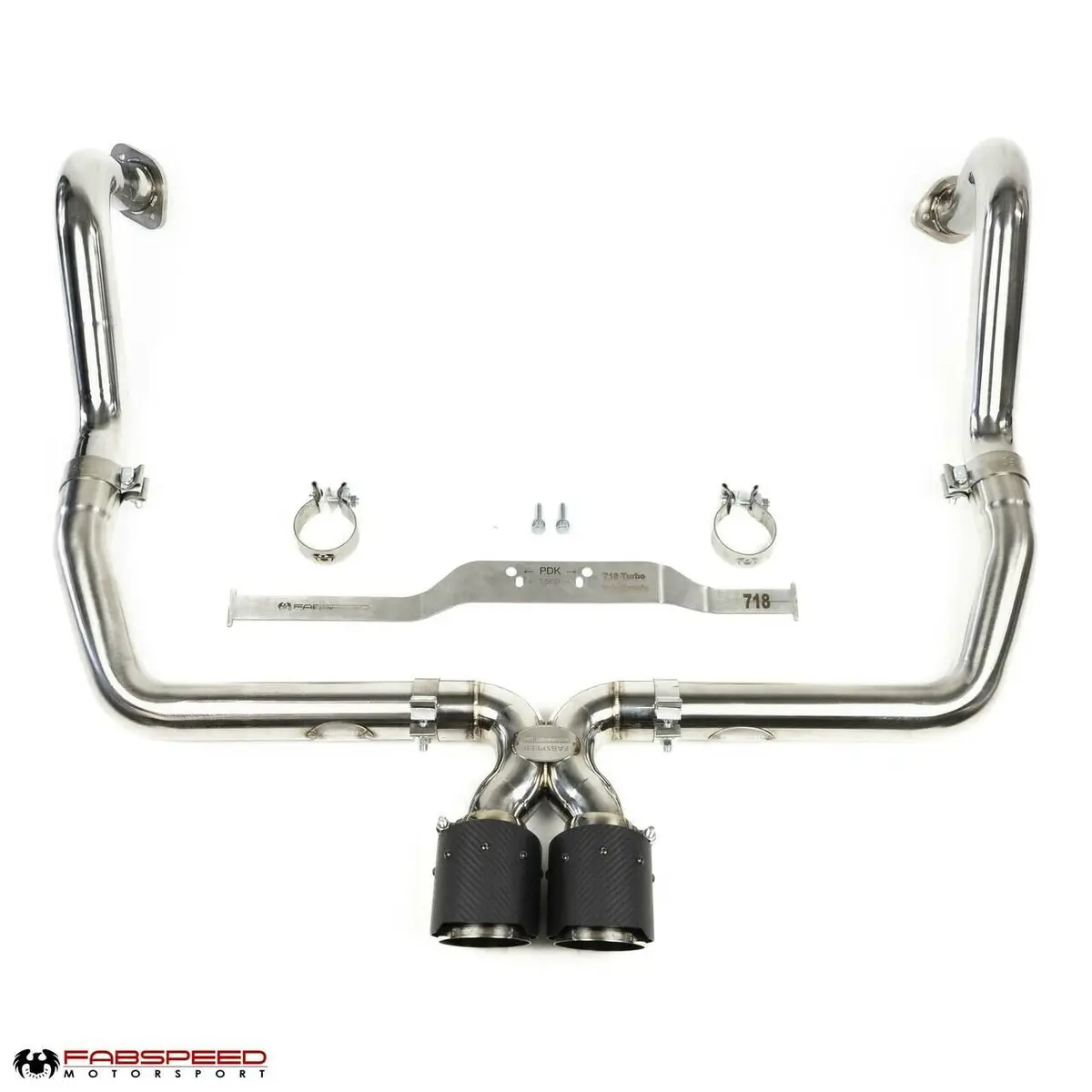 Fabspeed Porsche 718 Boxster/Cayman Maxflo Cat-Back Exhaust System (2017+) 1
